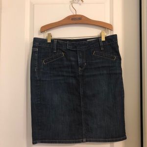 Gap jean skirt